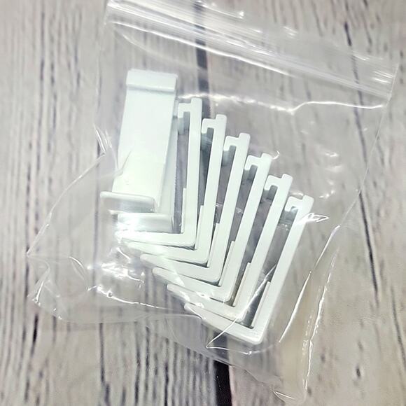 QVC Refrigerator Drawers with Rail, white and clear plastic NIB - Picture 6 of 7